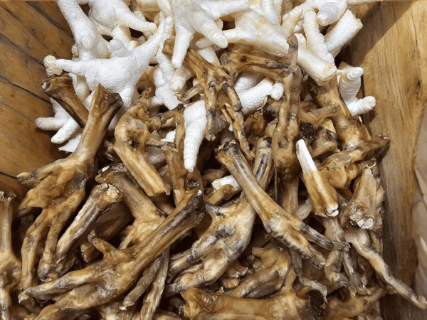 Chicken Feet x 1 ( Plain or Puff Dried)
