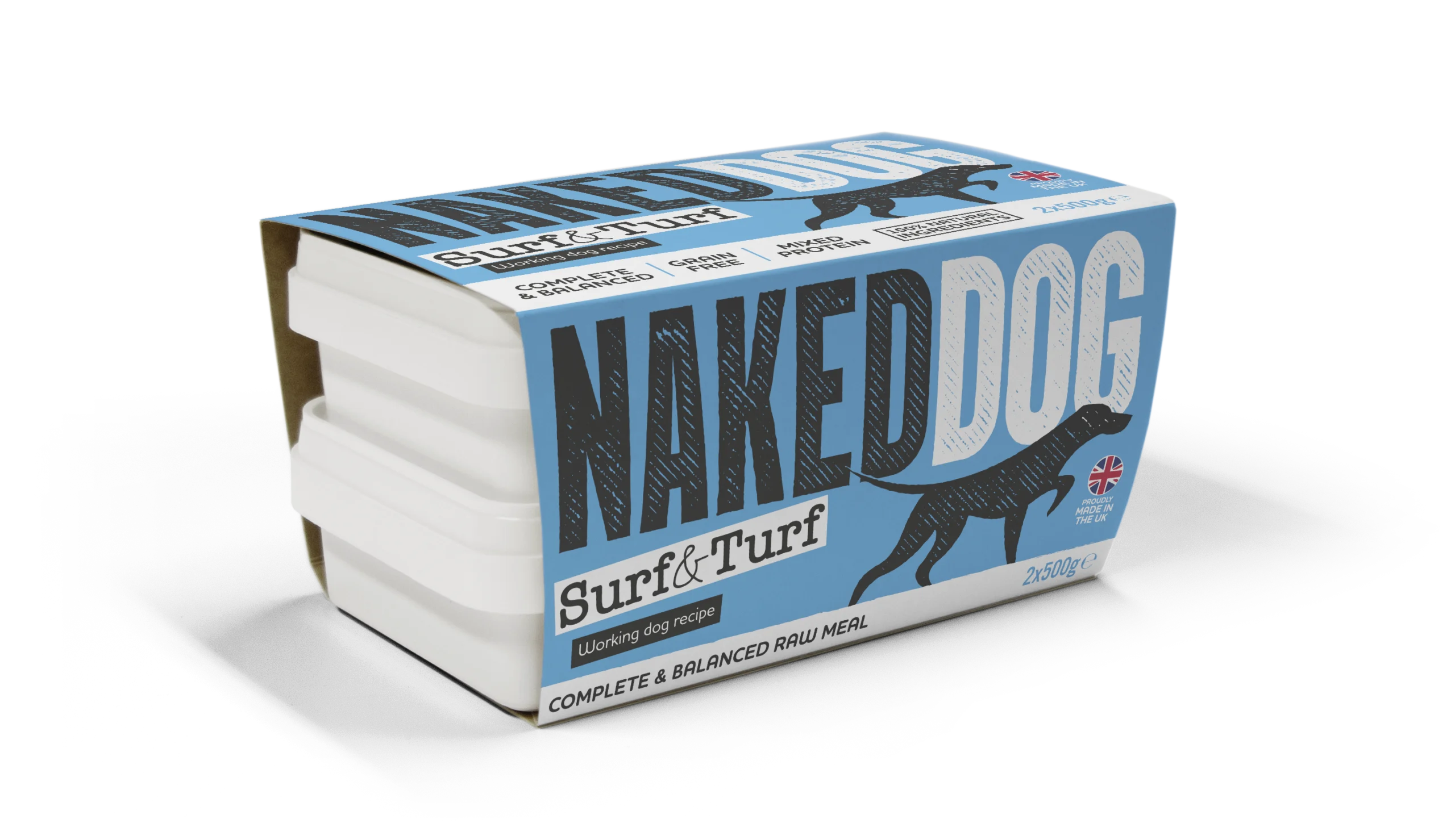 Naked Dog Surf & Turf 2 x 500g - Image 2