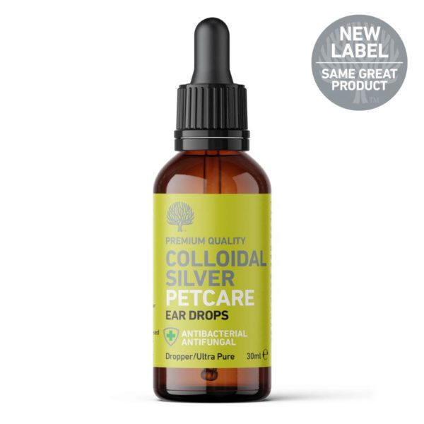 Colloidal Silver Petcare Ear Drops With Essential Oils