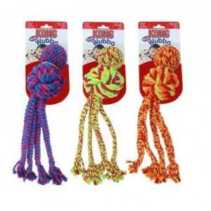 KONG Wubba Weaves with Rope Dog Toy (Large)