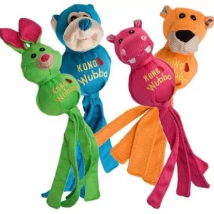 KONG Wubba Ballistic Friends Dog Toys-Large