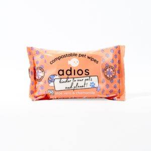 Adios Compostable Pet Wipes