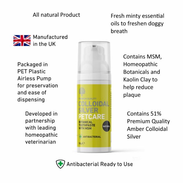 Natural Colloidal Silver Toothpaste - Image 2