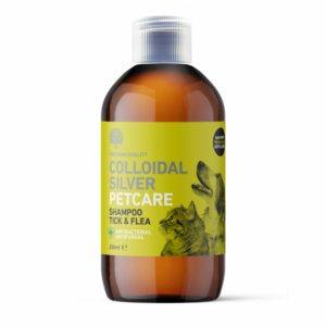 Colloidal Silver Tick and Flea Pet Care Shampoo Repellent 250ml