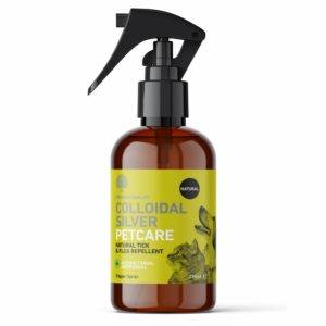 Natural Colloidal Silver Tick and Flea Repellent 250ml