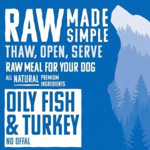 Raw Made Simple-Oily Fish & Turkey 500g