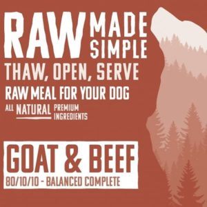 Raw Made Simple- Goat & Beef 500g