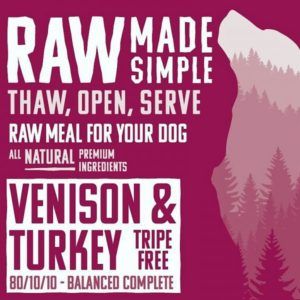 Raw Made Simple-Venison, Lamb & Turkey 500g