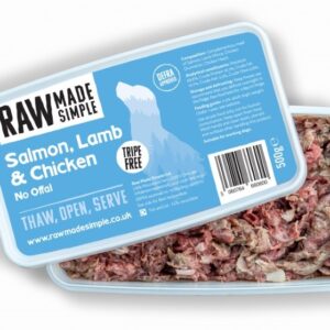 Raw Made Simple Salmon, Lamb & Chicken 500g