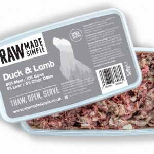 Raw Made Simple Duck & Lamb 500g