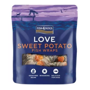 Fish4Dogs Love Sweet Potato Fish Wraps