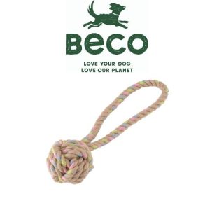 Beco Hemp Rope Ball With Handle