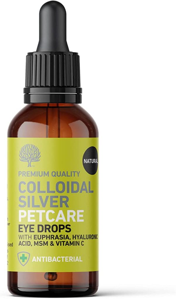 Colloidal Silver Eye drops For Dogs & Cats 30ml