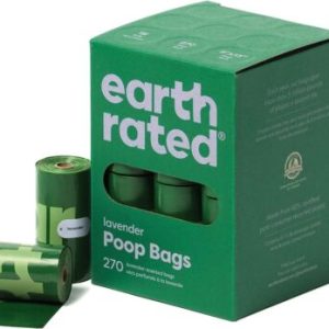 Earth rated poo bags x 8 rolls