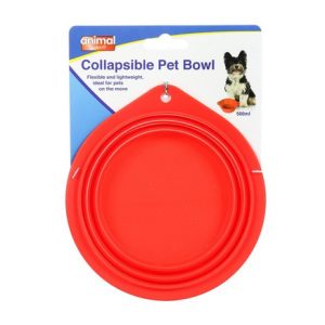 Animal Instincts Collapsible Travel Bowl