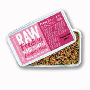 Raw Made Simple Puppy Beef & Chicken 500g