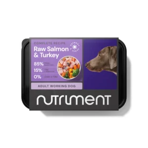 Raw Salmon & Turkey 500g