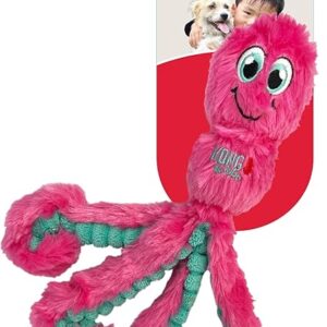 KONG Wubba Octopus Tug and Fetch Squeak Dog Toy