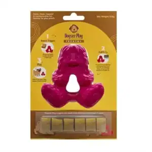 Dogsee Play Pink Treatoy Dog Chew Toy