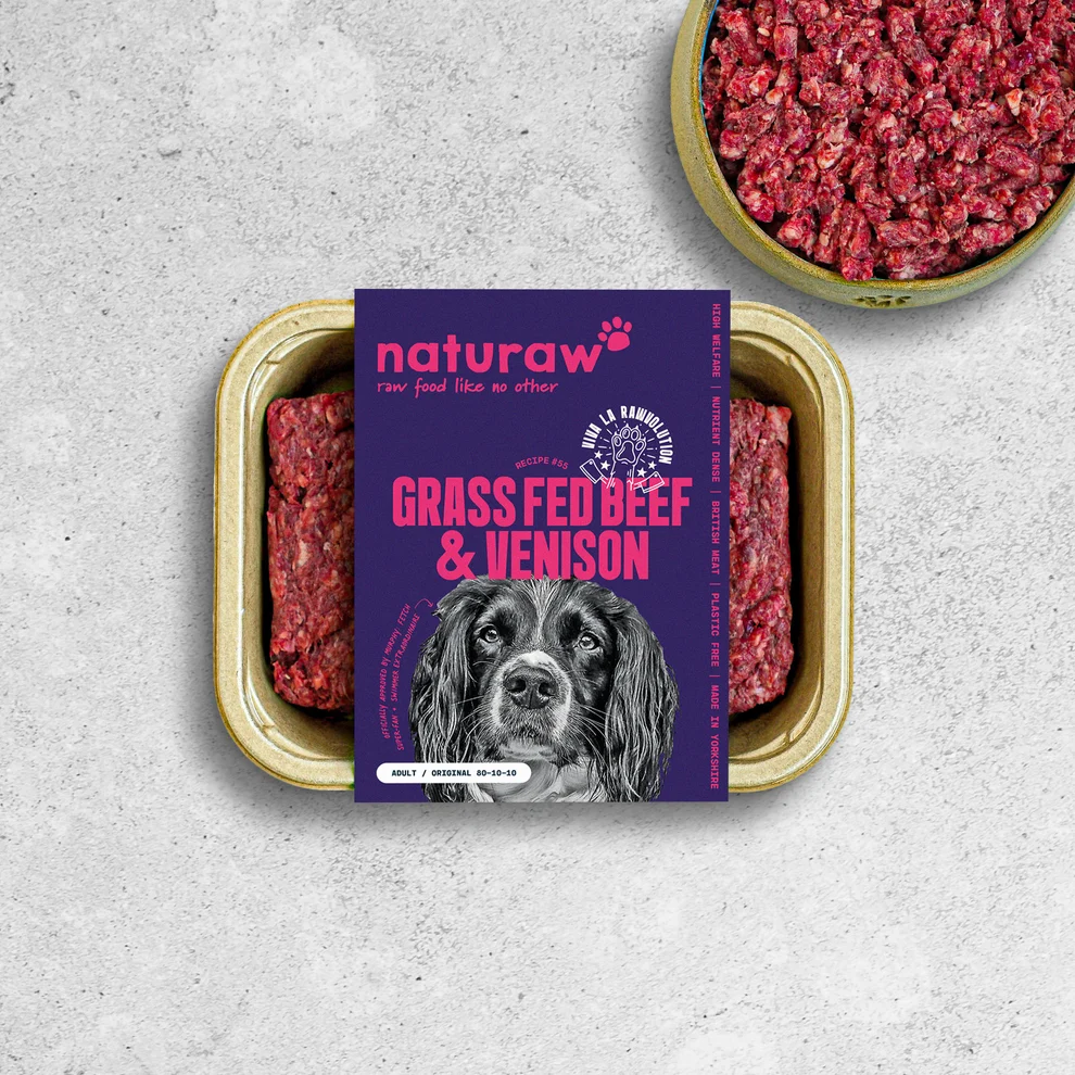 Naturaw Grass Fed Beef & Venison 500g