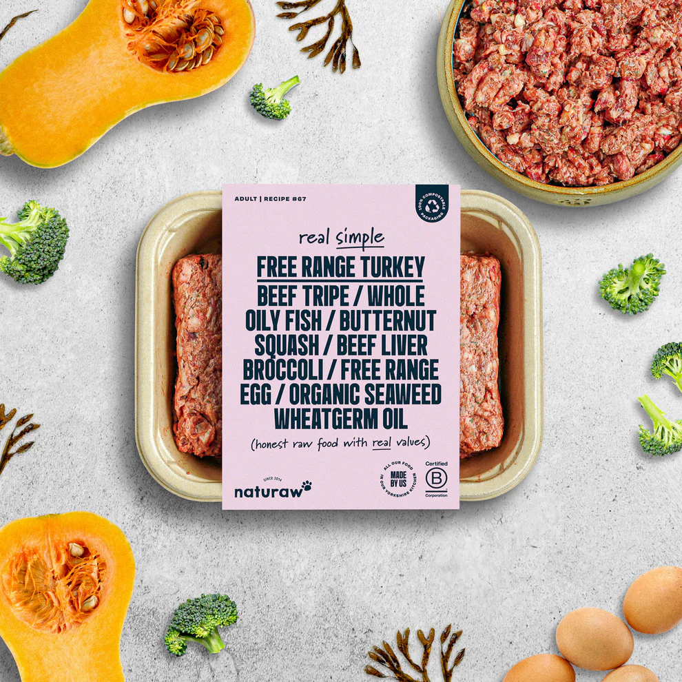 Naturaw Real Simple Range: Free Range Turkey 500g