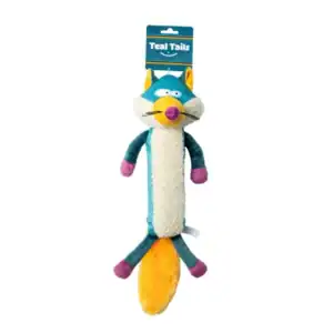 Animal Instincts Teal Tails Ted Fox Plush