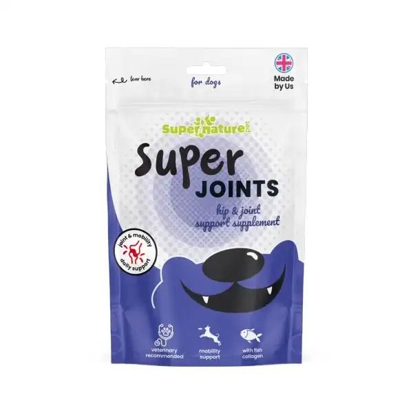 Supernature Super Joints Hip & Joint Support Supplement for Dogs 150g