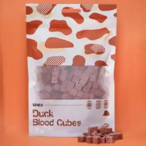 Waita Freeze Dried Duck Blood Cubes Pack 50g