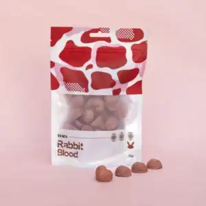 Waita Freeze Dried Rabbit Blood Dog & Cat Over 12 Weeks Small Pack 50g