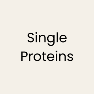 100% Single Meat Proteins
