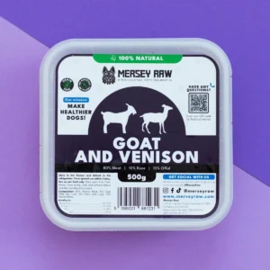 Mersey Raw Goat & Venison 500g